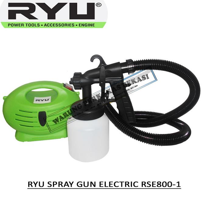 RYU Spray Gun Paint Zoom Electric Alat Cat Tembok Spet Listrik 800ml