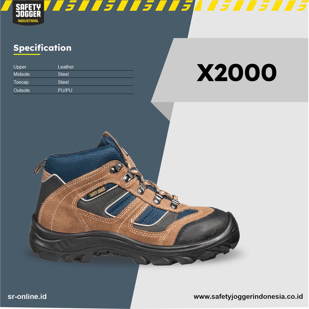 Sepatu Safety Jogger X2000 S3 SRC