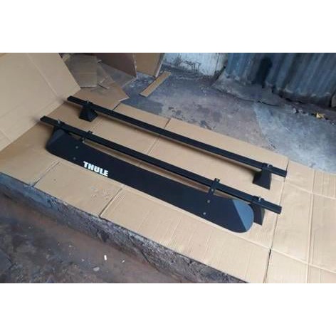 THULE  KOKOH ANTI PECAH  Bahan full platezer tebal - NEW ROOF BOX fullset tinggal pakai untuk mobil 