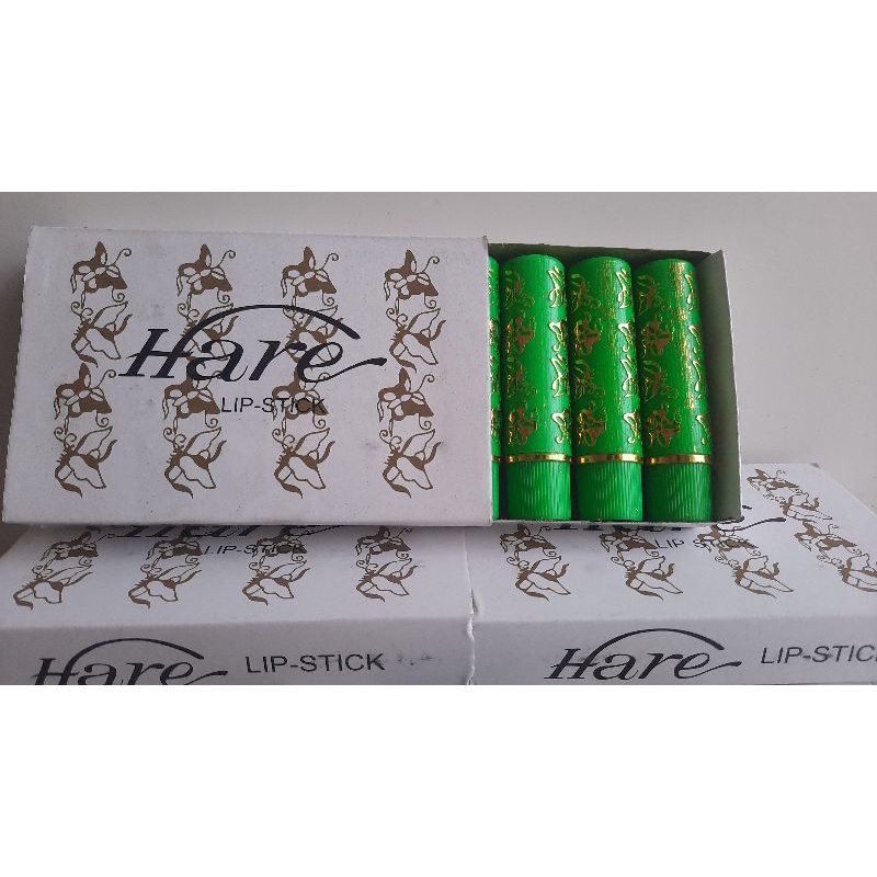 Lipstik hare hijau/lipstik ajaib 6pcs