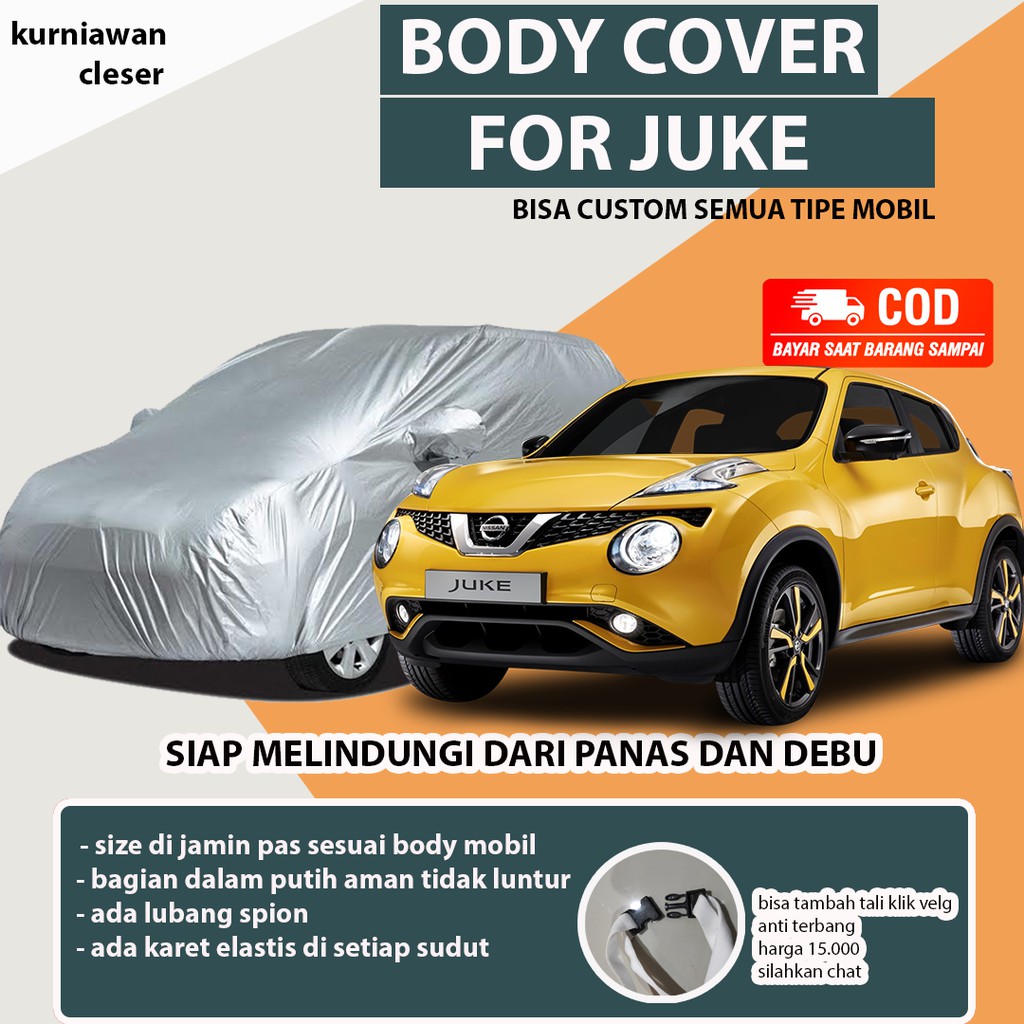 Cover Mobil / Sarung Mobil Nissan Juke / Cover Sarung Mobil Nissan Juke / Selimut Mantel Pelindung M