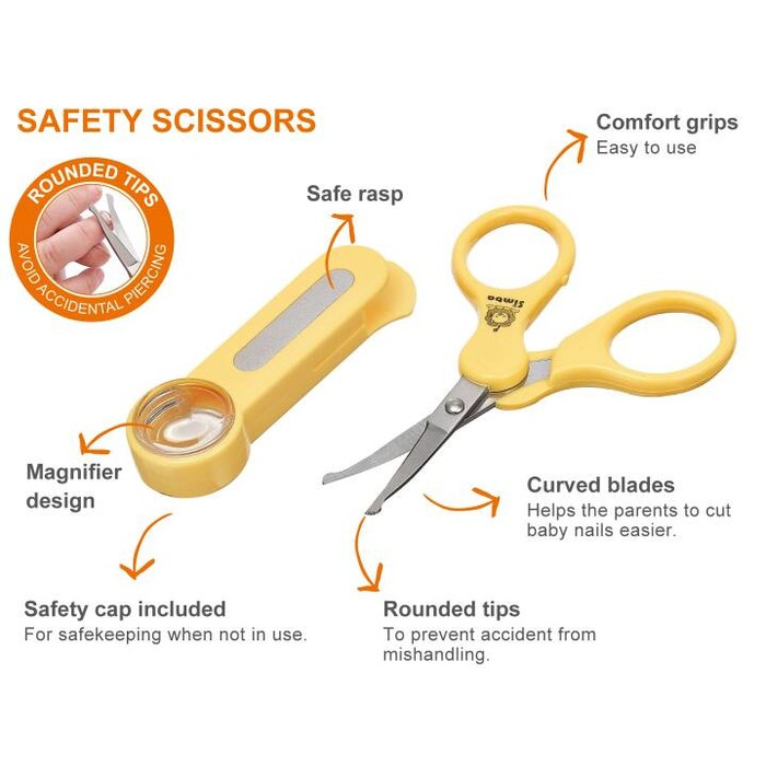 

TERMURAH SIMBA SAFETY SCISSORS TERLARIS XII