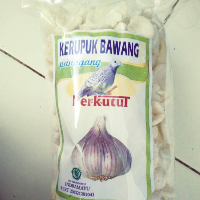 

Kerupuk bawang panggang