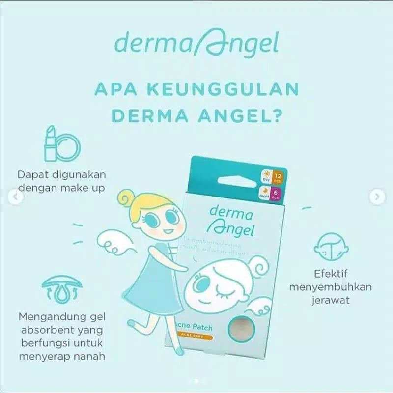 [BPOM] Derma Angel Acne Patch (Day/Night/Mix) / Salicylic Acid