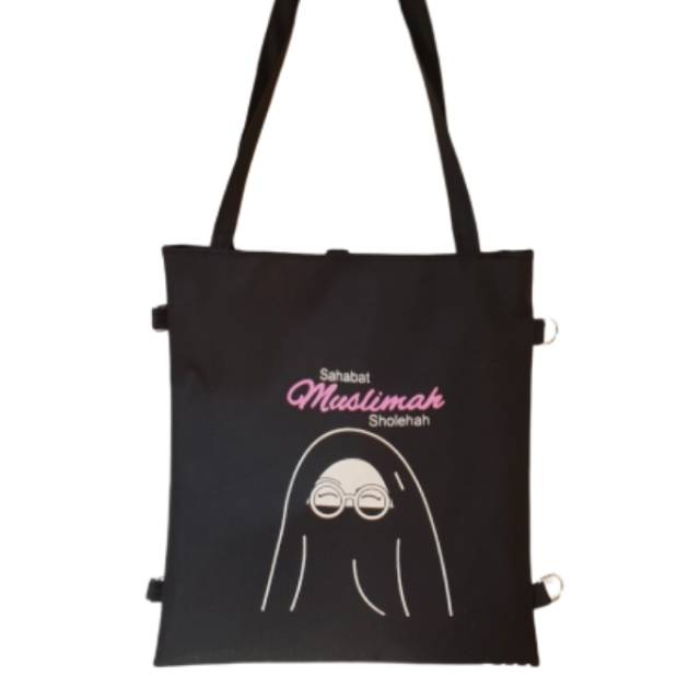 TOTE BAG MUSLIMAH NIQAB DAKWAH NIQABIS