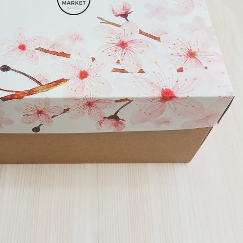 

Dus kue corrugated harga per 5pcs kotak kue kotak cake box box cake sakura 22 25 30