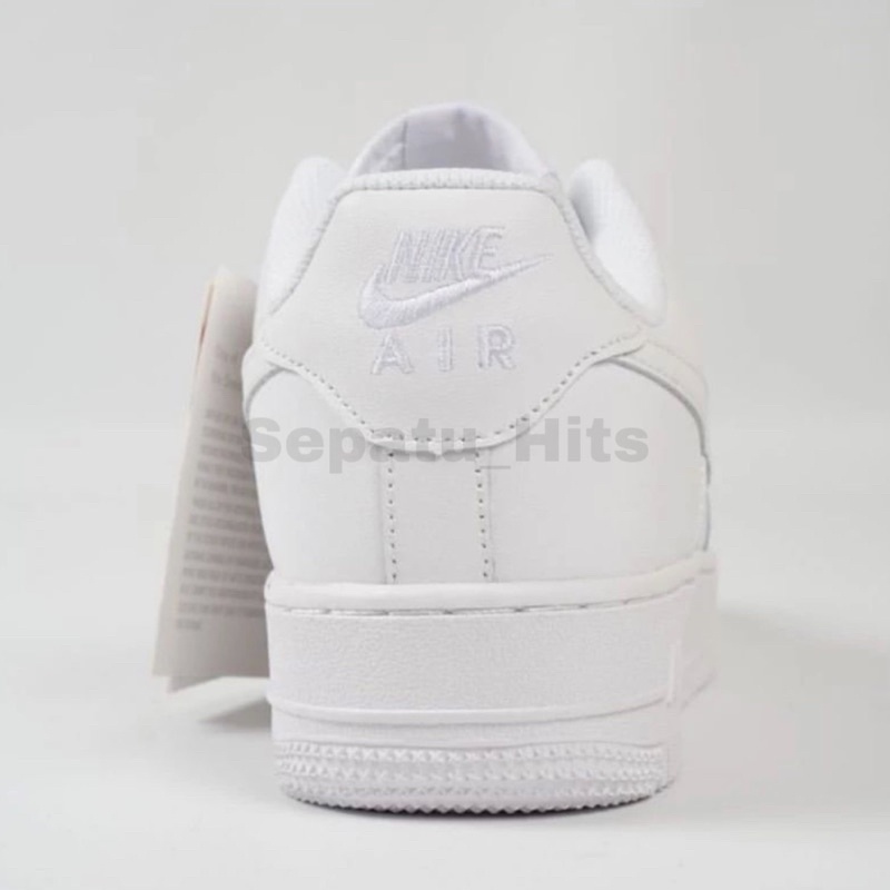 (COD) SEPATU MAN &amp; LEDIES NK3 A1R FORCE FULL WHITE SEPATU PUTIH SEPATU WANITA DAN PRIA SNEAKERS ANAK PEREMPUAN DAN LAKI LAKI MAD LOW TRIPEL WHITE SEPATU PENDEK SEPATU KASUAL SEPATU PUTIH POLOS