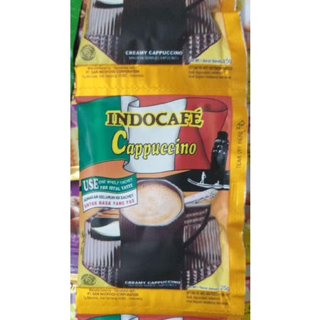 

KZ - indocafe cappuccino 25gr BELI 1 PCS BISA COD