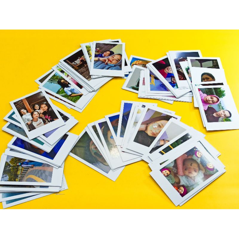 Jual Cetak Foto Polaroid Jasa Cetak Foto Polaroid Murah Polaroid Kpop Tali Rami 2mm Tali 6502