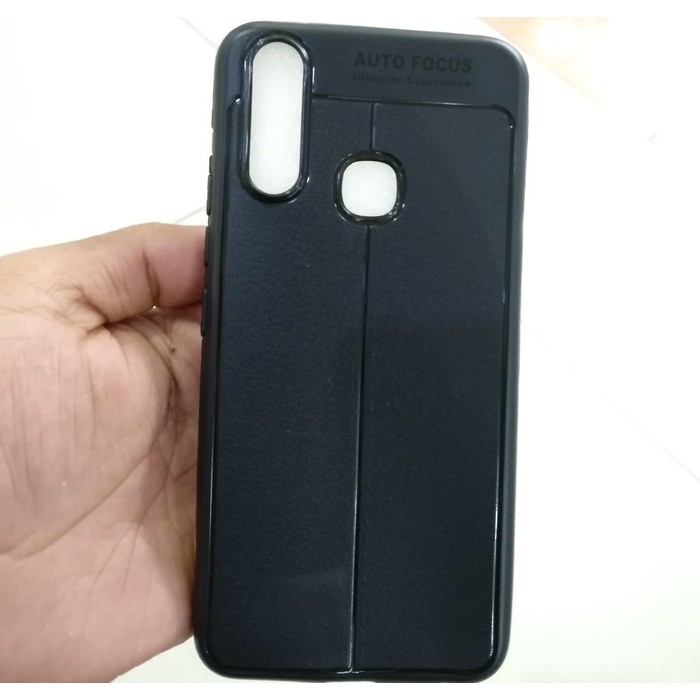 Autofocus Vivo Y91 Y93 Y95 Y91c Y1s Y17 Silikon Case Softcase Jelly Hitam Black Auto focus