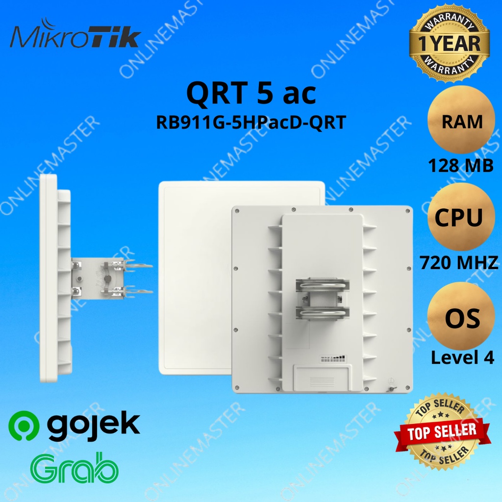 QRT-5ac RB911G-5HPacD-QRT Routerboard Mikrotik