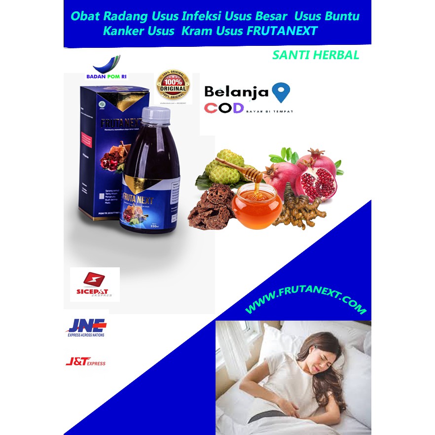 Obat Radang Usus Infeksi Usus Besar  Usus Buntu  Kanker Usus  Kram Usus FRUTANEXT