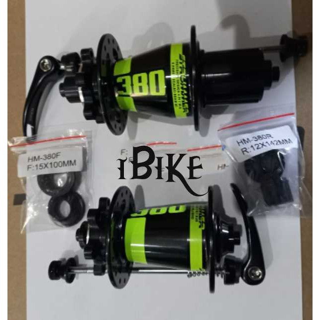 HUB FREEHUB STRUMMER HM380 / MT380 4 IN 1 QR TA15X100 &amp; TA142X12 32H