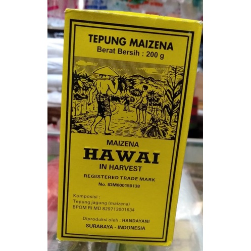 

tepung maizena hawai 200g