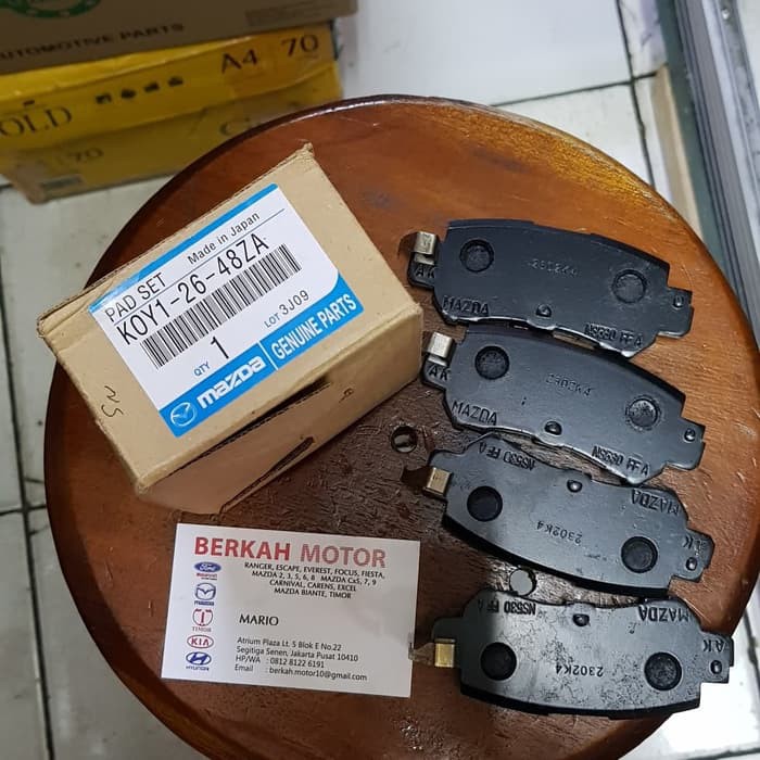 brake pad belakang cx5 kampas rem belakang cx5