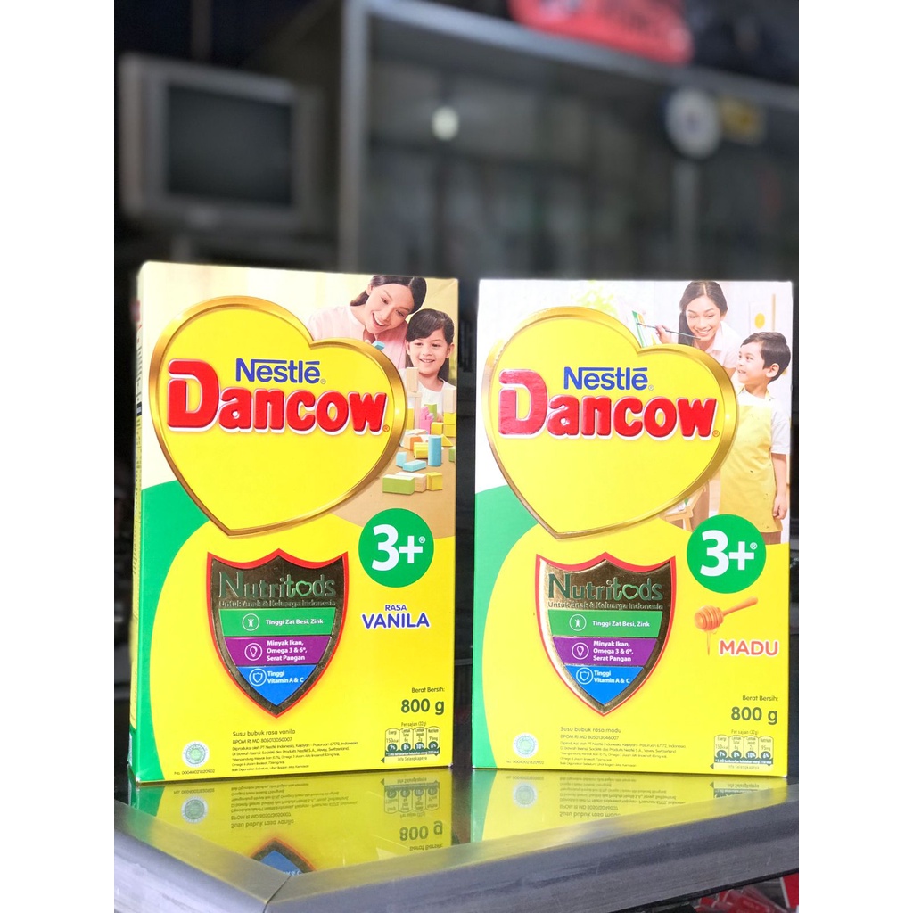 NESTLE DANCOW 3+ Advanced Excelnutri+ VANILA/MADU 800g