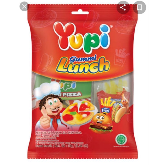 

yupi gummi lunch 95 g