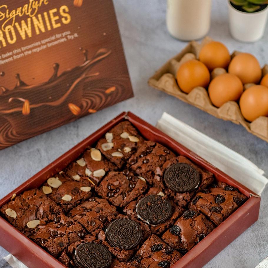 

Kekinian Diana Bakery Brownies Mix Topping Signature Brownies Panggang Coklat ✔
