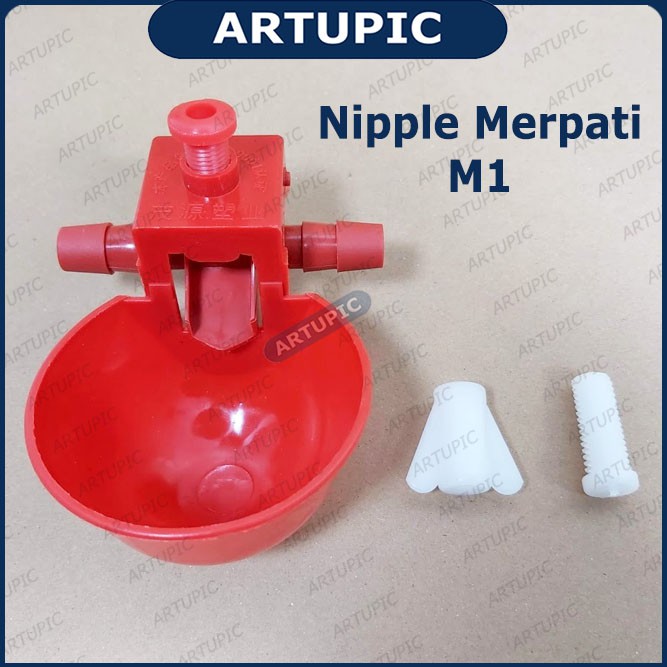 Nipple Merpati M1 Artupic Tempat Alat Botol Minum Burung Merpati