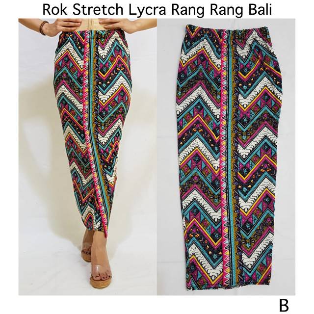 Rok Stretch Lycra Rang-Rang Bali