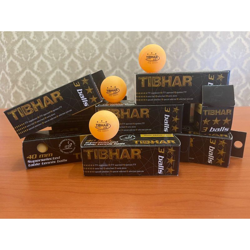 Bola pingpong tenis meja TIBHAR 3 Bintang isi 3pcs
