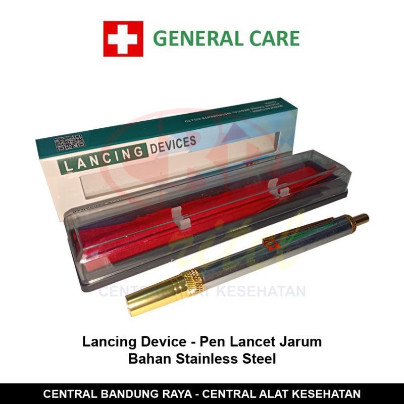 pen lancets bekam pen jarum pena bekam stainless lancing device