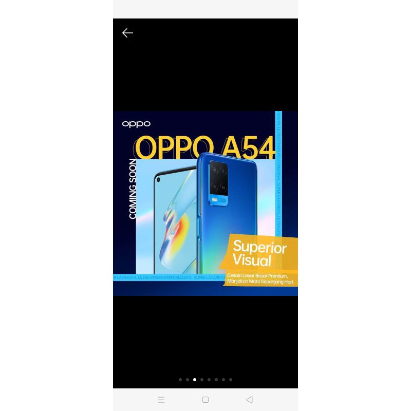 Oppo A54 (4/128) terbaru 2021