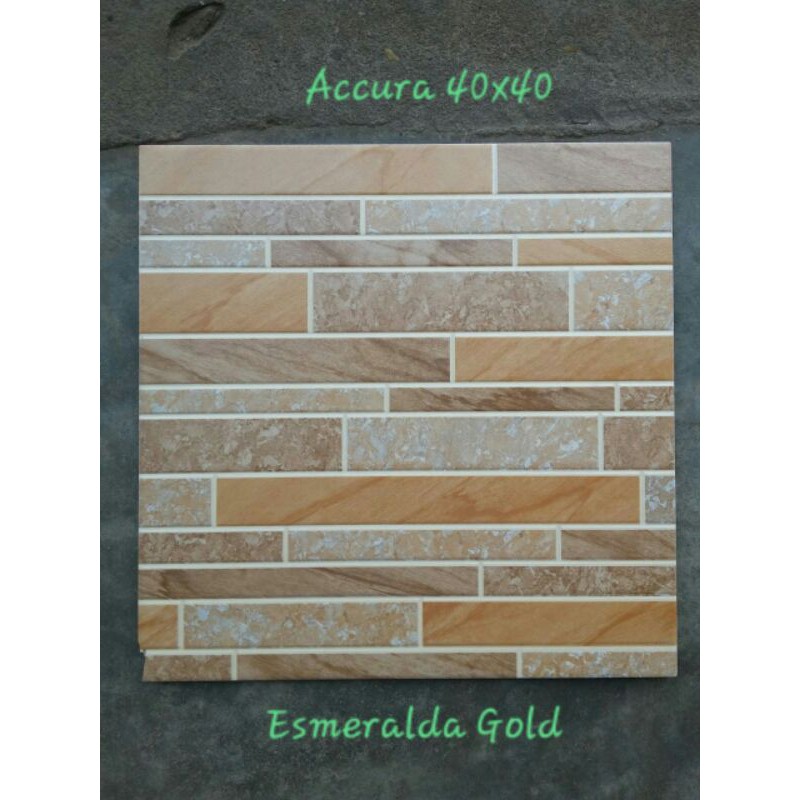 Keramik Lantai Kasar Accura Ukuran 40 x 40