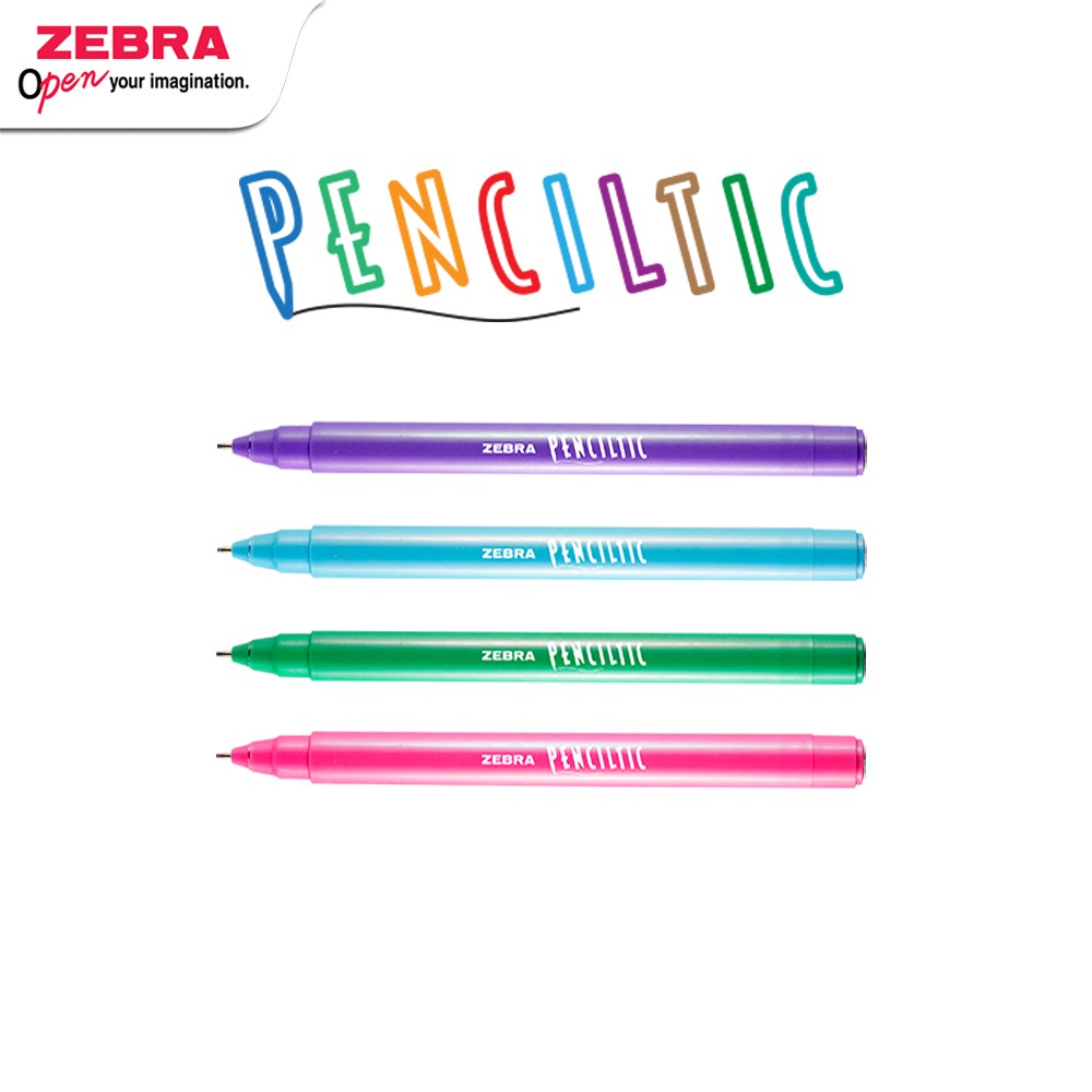 

ZEBRA PENCILTIC COMBINASI 4 COLOURS IN 1 PACK