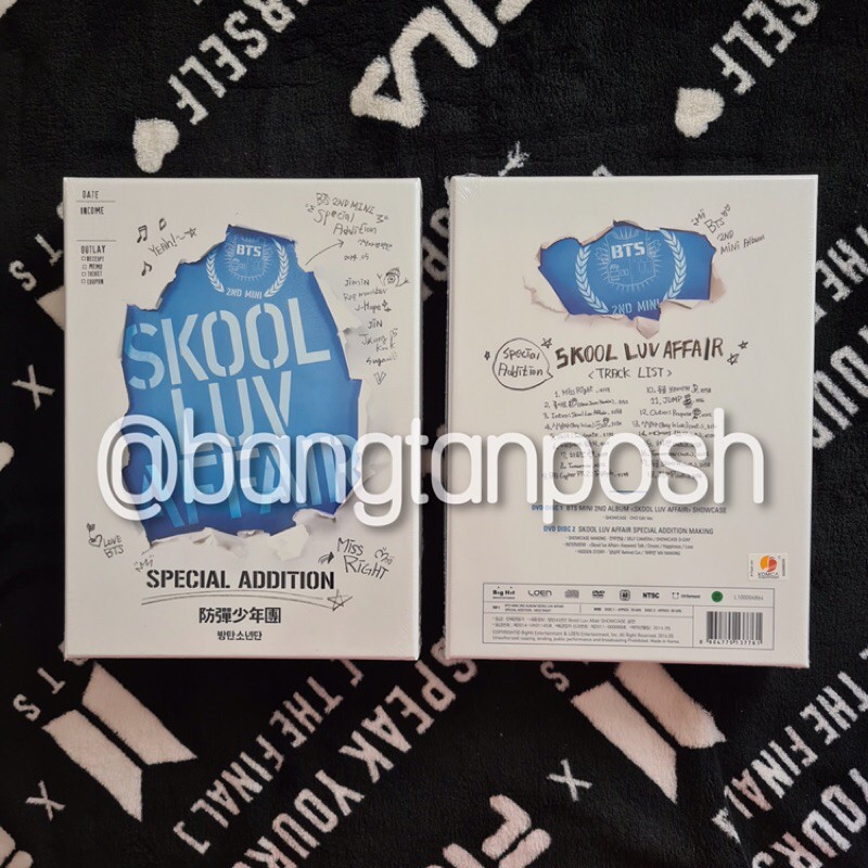 [READY STOCK] BTS SKOOL LUV AFFAIR SPECIAL ADDITION (SLA SA)