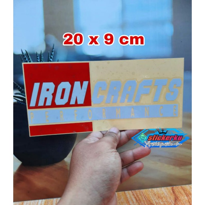 STIKER CUTTING IRONCRAFTS