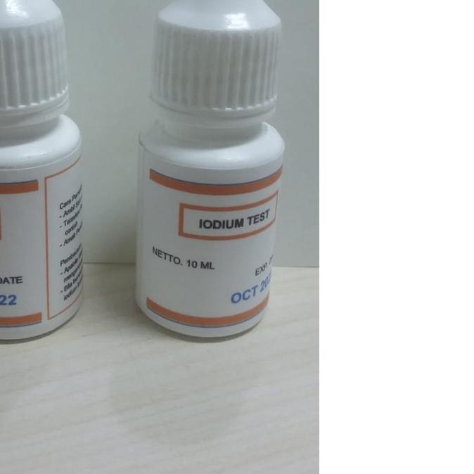 Test Kit Yodium ET - Iodine Testkit - Teskit untuk Tes Iodium