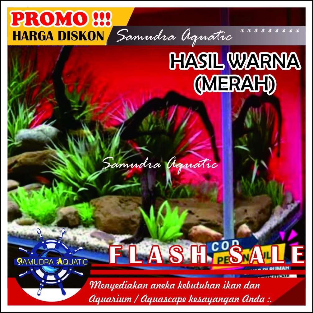 Background Aquarium Aquascape PROMO!, Stiker Skotlet Aquarium Aquascape GRATIS PACKING KARDUS