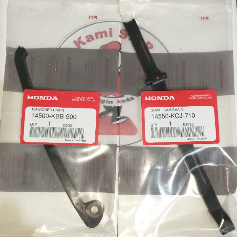 Lidah Karet Tensioner SET Honda Tiger 2000 Phantom ori Thailand KBB KCJ