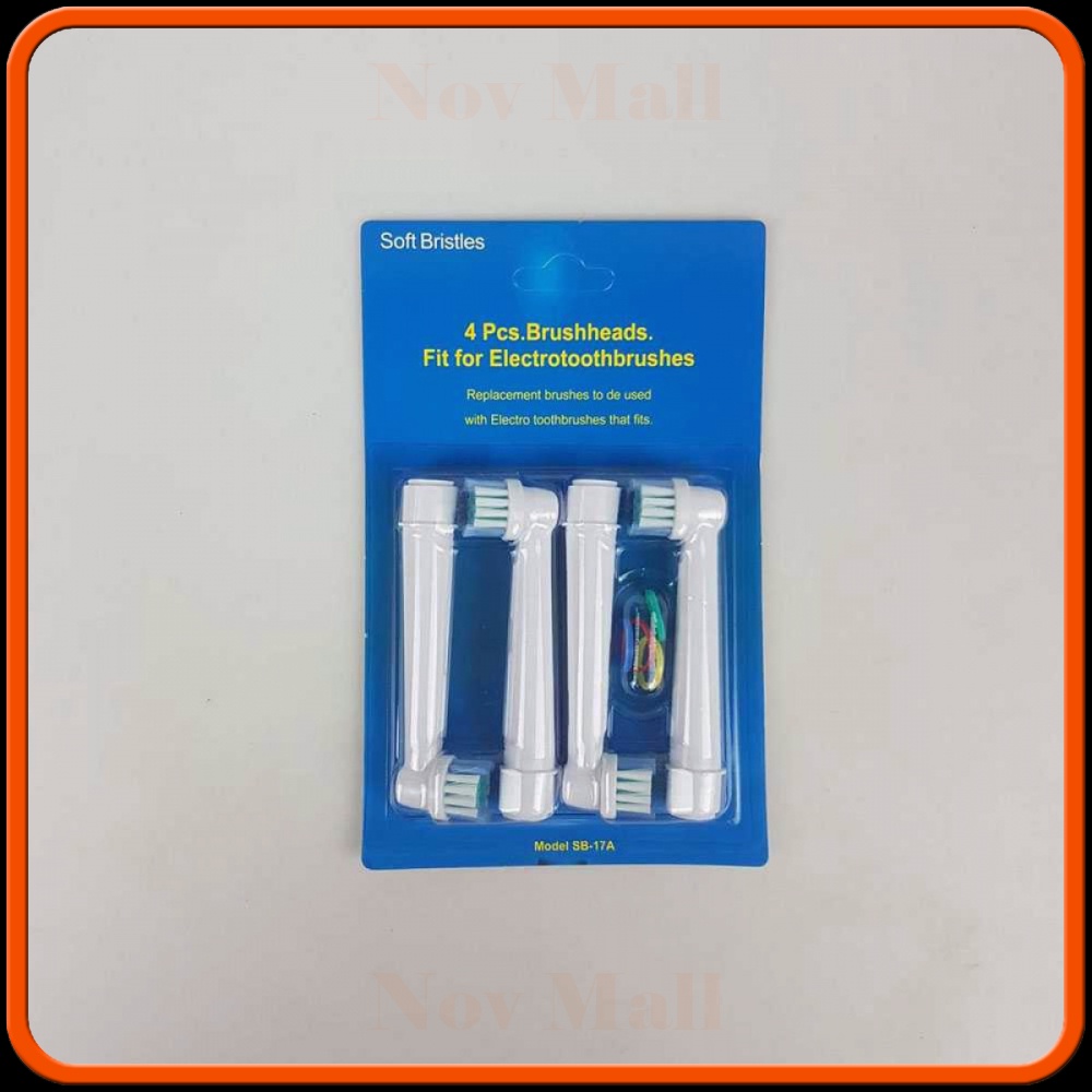 Electric Toothbrush Replacement 4 PCS for Oral-B - SB-17A