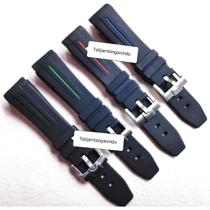 Tali strap jam tangan Rolex GMT master Rubber B ruber Submarine submarin yacthmaster