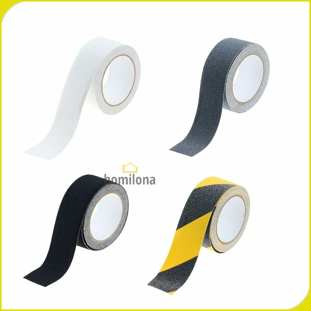 Tape Lakban Safety Grip Anti Slip Strong Traction 5 m x 2.5 cm - TaffPACK - Black/Yellow