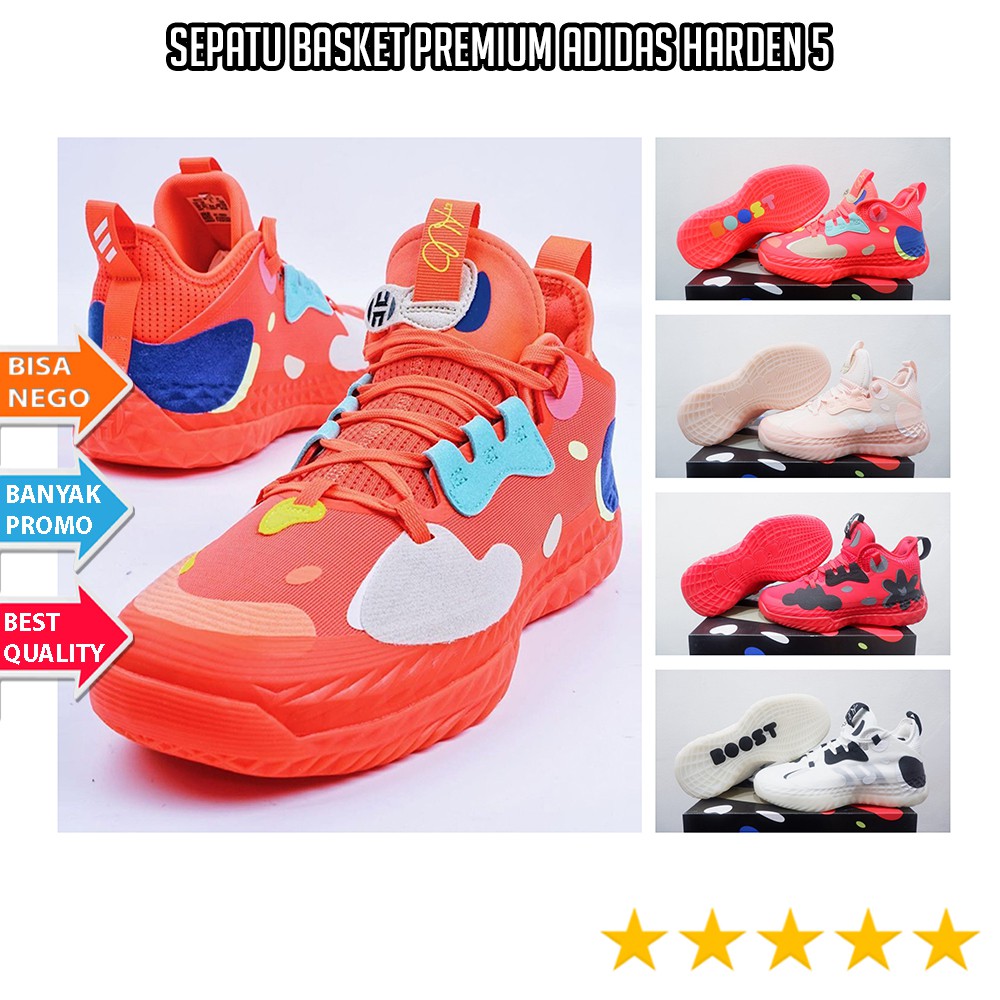 Sepatu Basket / Sneakers Adidas Harden 5