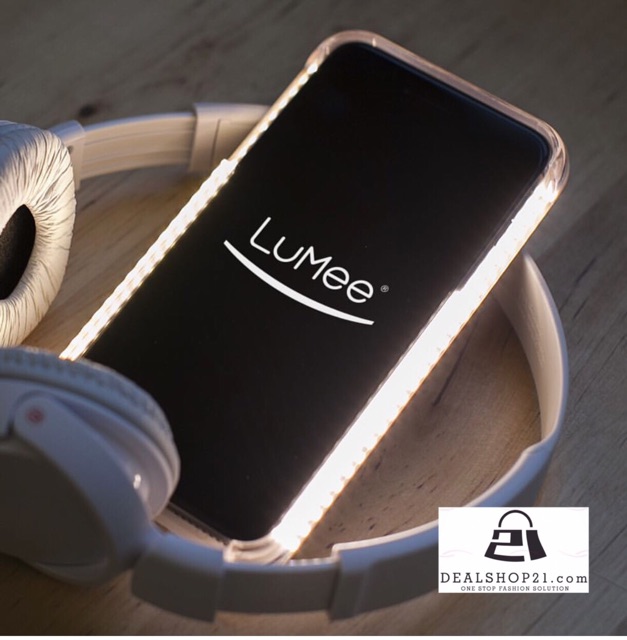 Lumee Led Glam Case For iPhone 6 ( 100% Copy Authentic, With Blackring On Camera ) New Colour, Gold!