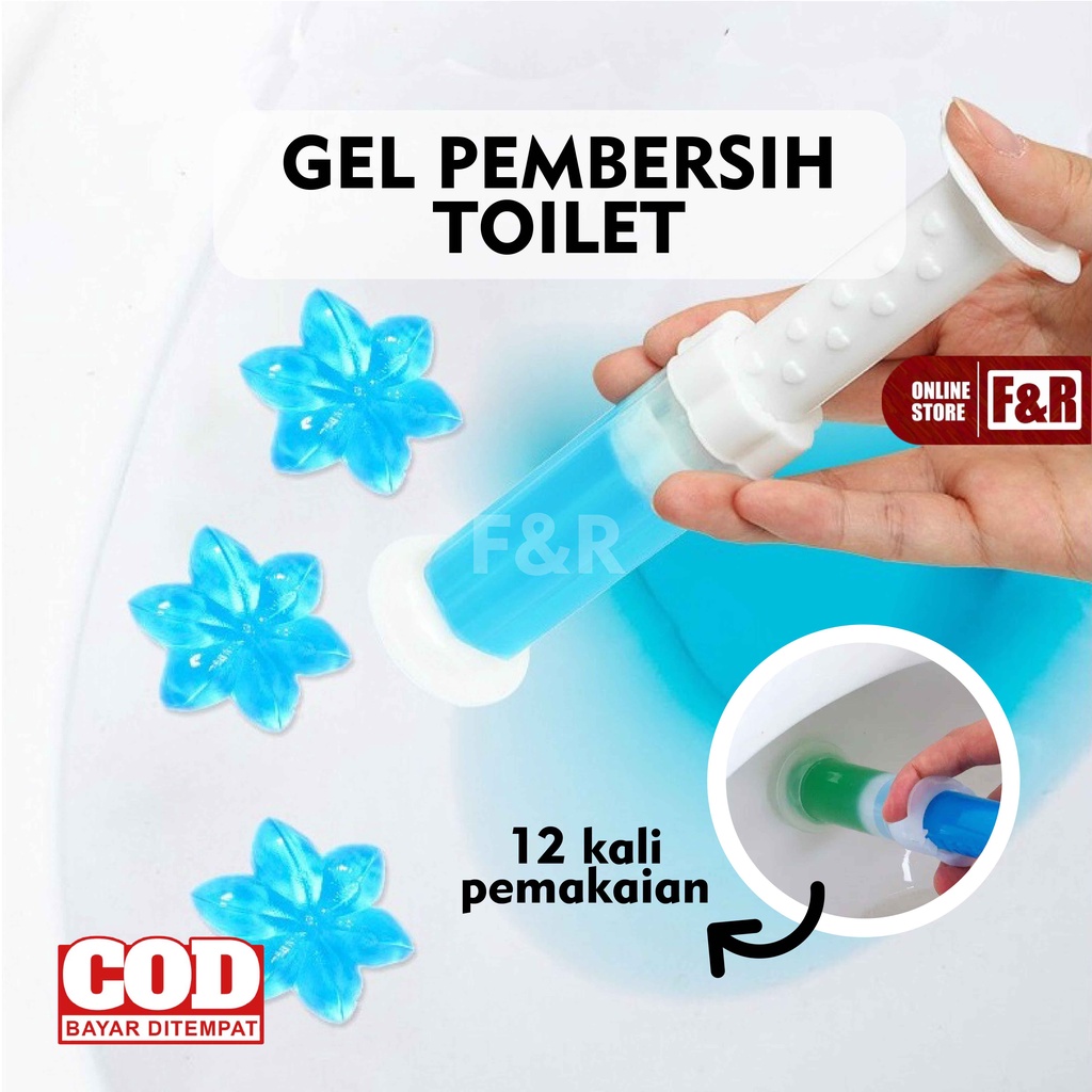 Gel Pengharum Kloset Closet Duduk Jongkok Berdiri Wastafel Gel Pembersih Toilet Kamar Mandi 6 Varian
