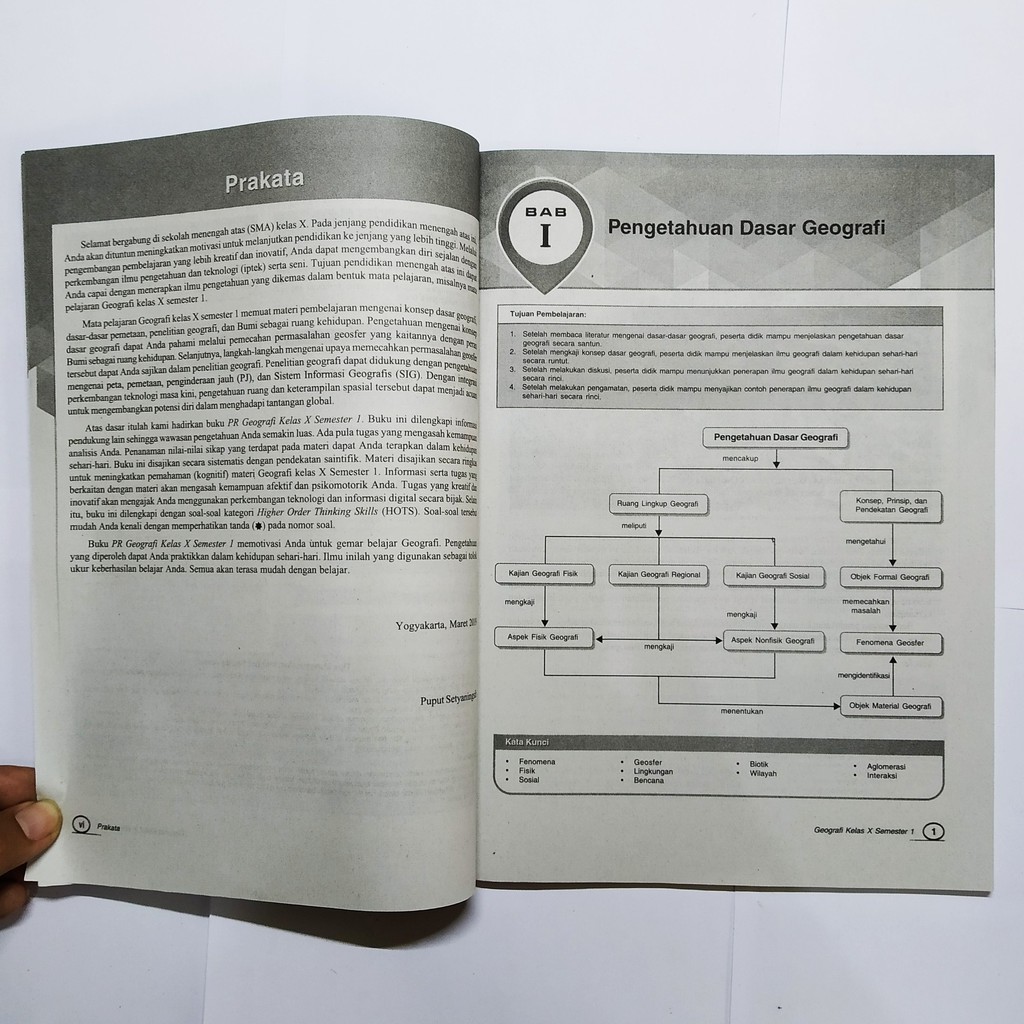 Buku Lks Geografi Kelas 10 Semester 1 Peminatan K13 Intan Pariwara Shopee Indonesia