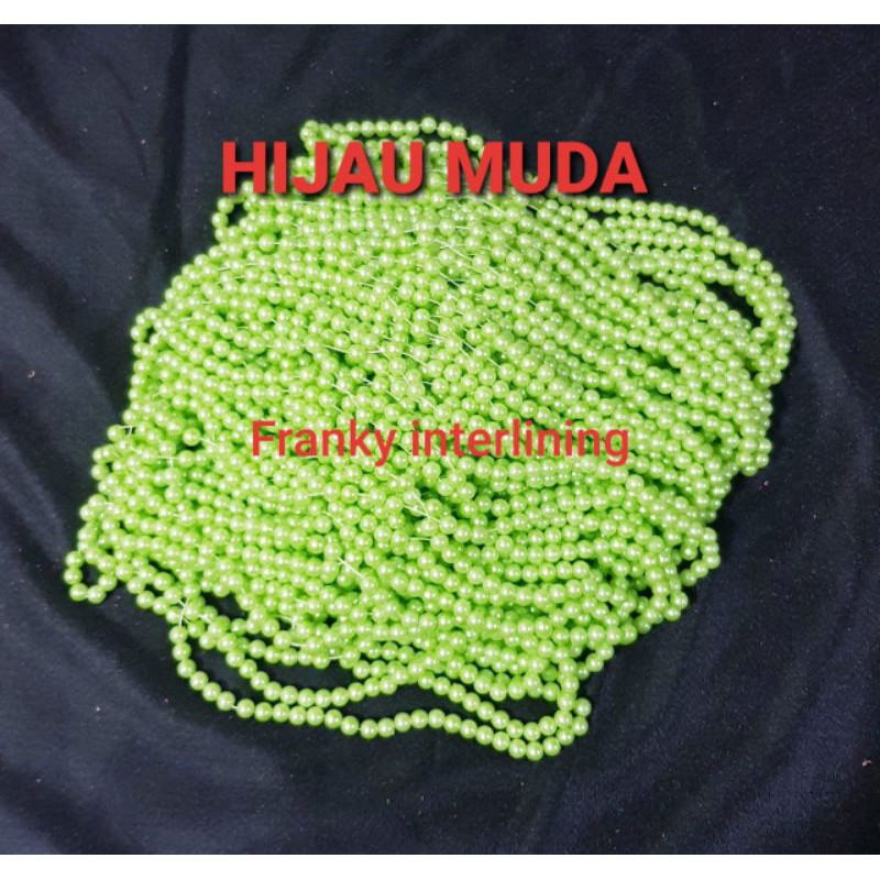 Mutiara 6mm Isi 100gram