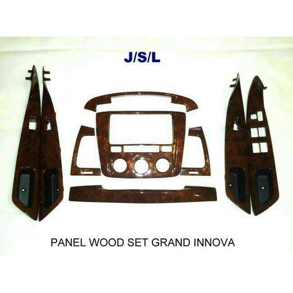 PANEL WOOD | MOTIF KAYU GRAND INNOVA 2012 2013 2014 2015- AKSESORIS INTERIOR MOBIL