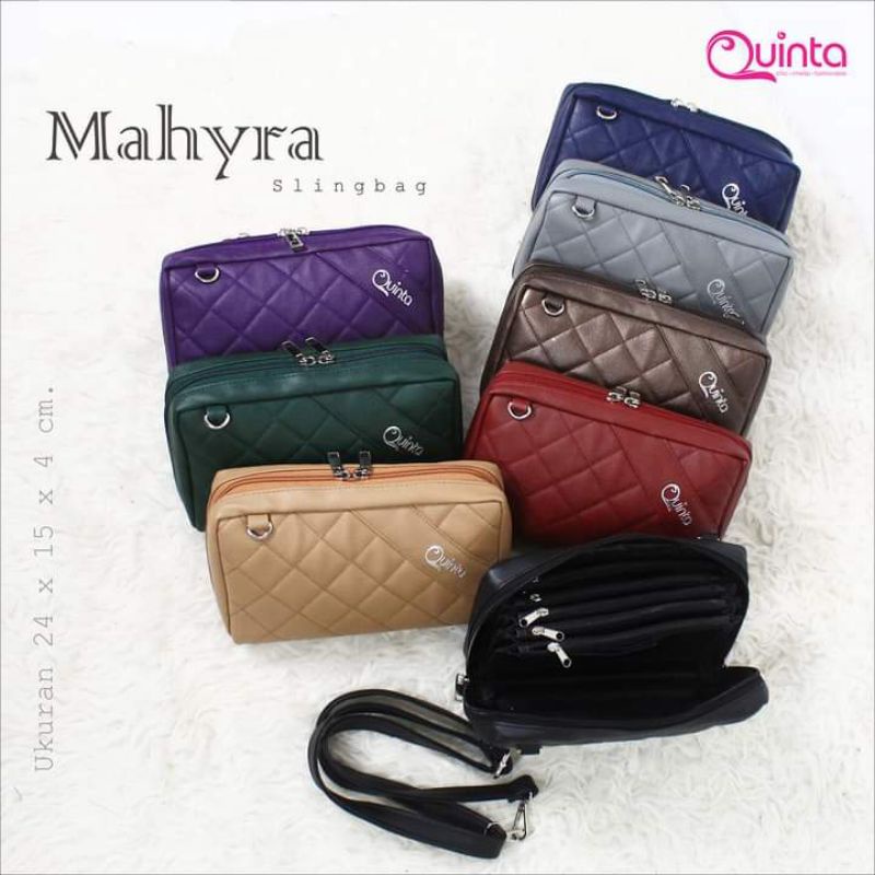 Dompet Organizer Tas HP Mahyra Dompet Banyak Sekat original Quinta
