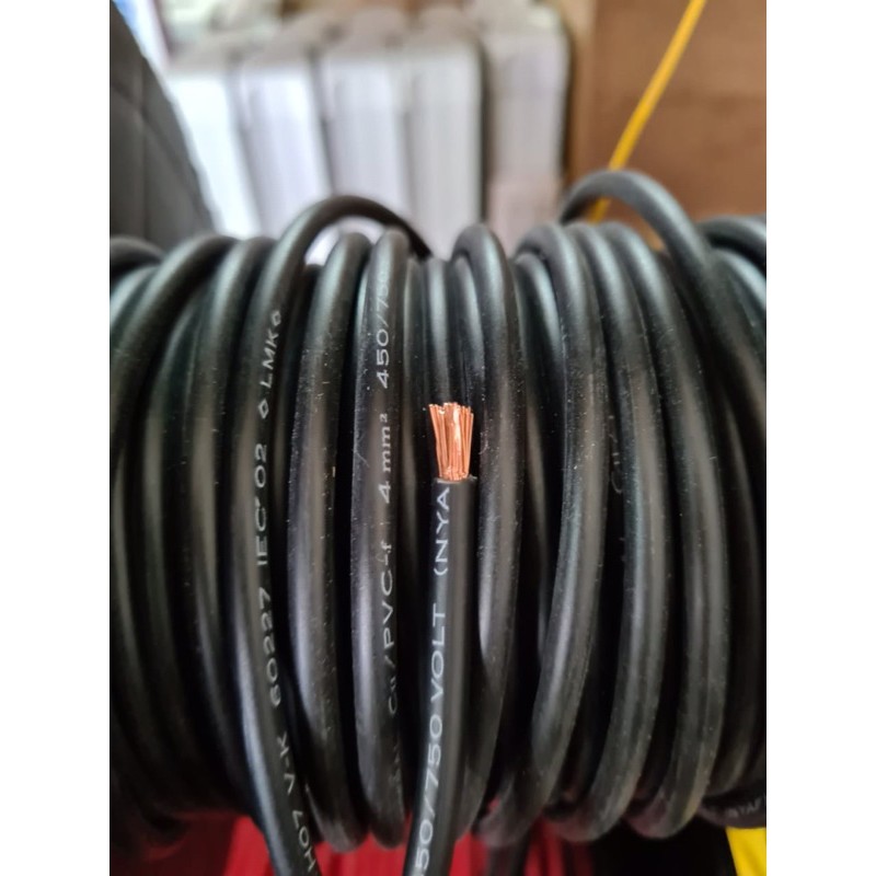 Cable 1x4mm Hitam Untuk Radio