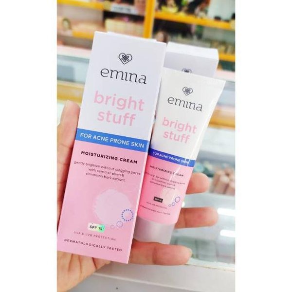 `ღ´ PHINKL `ღ´ ╰☆☆ 𝔢мιℕά ☆☆╮ Emina Bright Stuff For Acne Prone Skin Moisturizing Cream