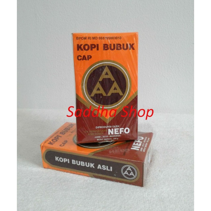 

⭐BISA COD⭐ Kopi AAA Nefo Jambi 250 gram