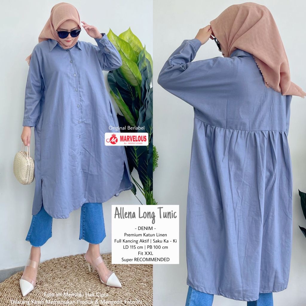 allena long tunik marvelous