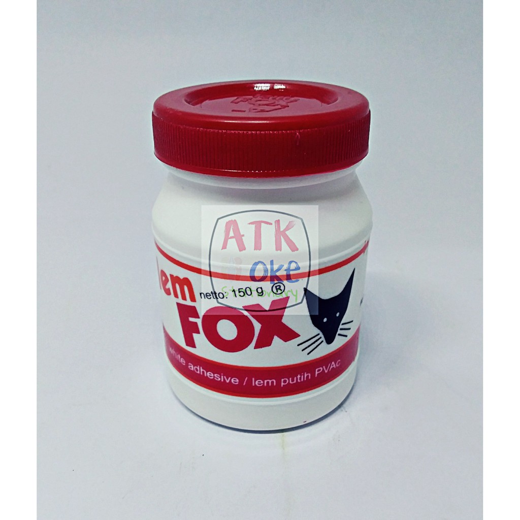 

Lem Fox Putih PVAC 150gr