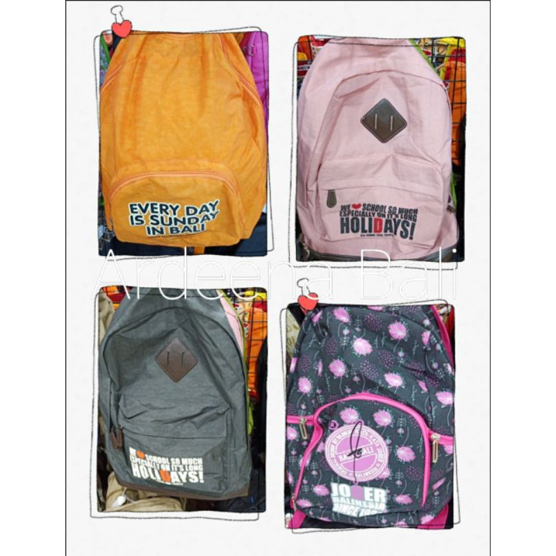 Tas Ransel Joger Bali Asli